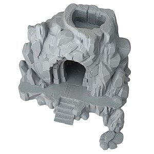 Mini Caverna Para Cenário De Jogos Rpg