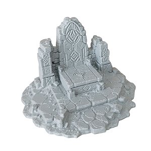 Altar De Runas Decoração Para Cenário Rpg De Mesa