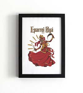 Quadro Eparrei Oyá - Iansã