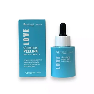 Sérum Facial Peeling AHA% + BHA 1% - Max Love
