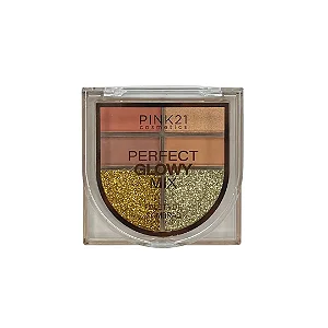 Paleta de Sombras Perfect Glowy Mix - Pink 21