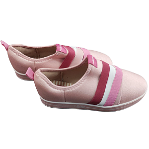 Tênis Infantil Feminino Molekinha Calce Fácil Lycra 25201417