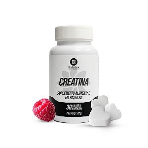 Leve onde você for, Creatina Salutex - Suplemento Alimentar em Pastilha