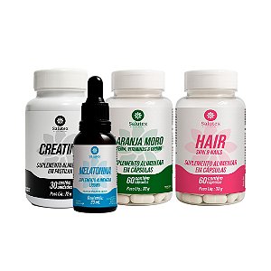 O Combo que Cuida de Tudo: Energia, Sono, Forma e Beleza Kit Salutex