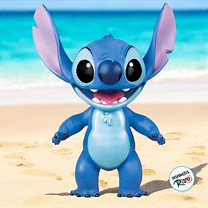 Boneco Stitch de Plástico - 37cm - 1 unidade - Disney Original - Rizzo