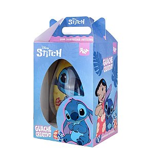 Kit Guache Criativo Stitch de Páscoa - Com Surpresas Artísticas - 1 unidade - Disney Original - Rizzo