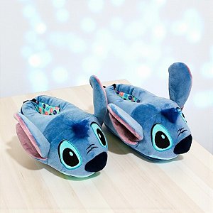 Pantufa Stitch Unissex - GG 42/44 - Disney Original - 1 unidade - Rizzo