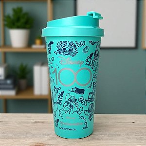 Copo Viagem Bucks - Stitch - 500ml - 1 unidade - Disney Original - Rizzo