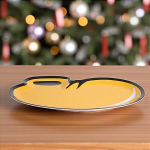 Bandeja Decorativa - Pé Mickey - 31x14cm - 1 unidade - Disney Original - Rizzo