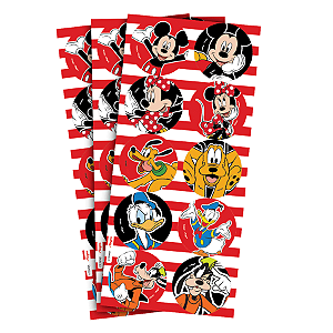 Adesivo Redondo Festa Mickey Mouse - 30 Unidades - Disney Original - Rizzo