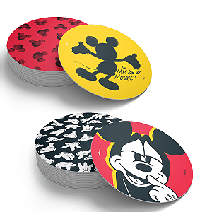 Porta Copos Festa Mickey Fãs - 08 unidades - Disney Original - Rizzo