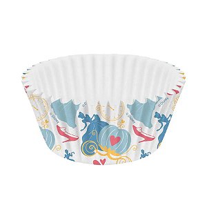 Forminha para Doces - Cinderela Clássica - Número 5 - 100 unidades - Disney Original - Rizzo