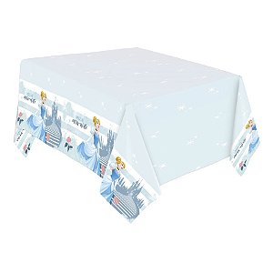 Toalha de Mesa de Papel Cinderela Clássica - 1Un - Disney Original - Rizzo