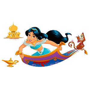 Kit Decorativo - Jasmine  - 4 unidades - Disney Original - Rizzo