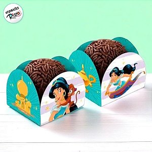 Porta Forminha - Jasmine  - 50 unidades - Disney Original - Rizzo