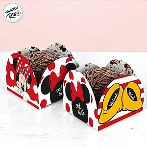 Porta Forminha - Minnie Mouse - 50 unidades - Disney Original - Rizzo