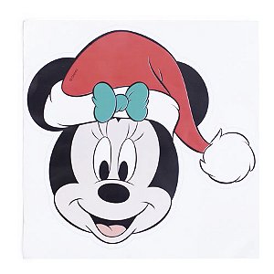 Guardanapo Minnie Natal Disney - 33cm - 20 unidades - Disney Original - Rizzo