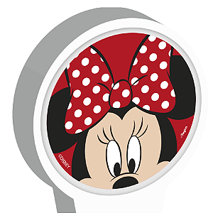 Vela Plana Adesivada Festa Minnie Mouse - 01 Unidade - Disney Original - Rizzo