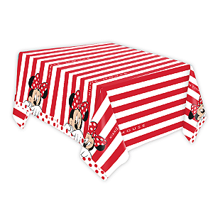 Toalha Papel 120x220cm Festa Minnie Mouse - 01 Unidade - Disney Original - Rizzo