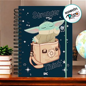 Caderno Smart Univ. Com Folhas Reposicionáveis - Star Wars - Ref. 4656 - Disney Original - 1 unidade - DAC