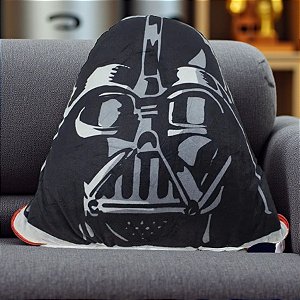 Almofada 2 em 1 Manta com Ziper Darth Vader - Star Wars - Disney Original - 1 unidade - Rizzo