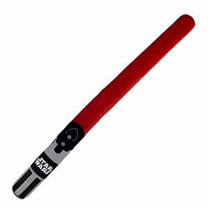 Almofada Sabre de Luz Vermelho - Star Wars - Disney Original - 1 unidade - Rizzo