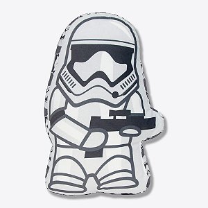 Almofada Stormtrooper Star Wars - 34cm - 01 Unidade - Disney Original - Rizzo