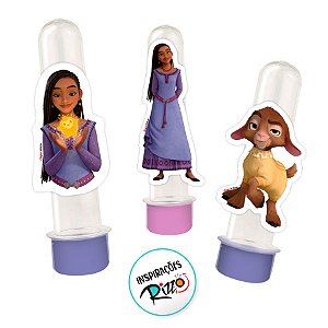 Mini Personagens Decorativos - Wish - 12 unidades - Disney Original - Rizzo