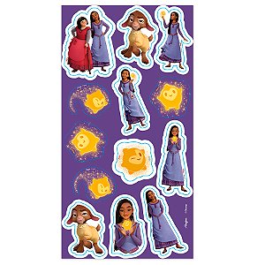 Cartela Adesiva - Wish - 1 unidade - Disney Original - Rizzo