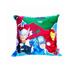 Almofada Avengers Icons - 40cm - 1 unidade - Disney Original - Rizzo