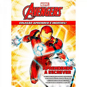 Livro Aprender é Incrível - Marvel Avengers - 1 unidade - Disney Original - Rizzo