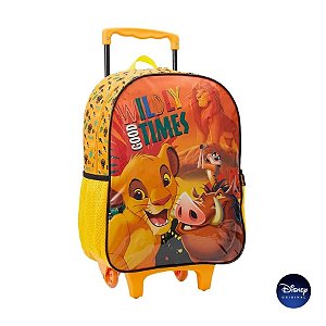 Mochila Escolar Com Rodinhas - Rei Leão - Disney Original - 1 unidade - Rizzo