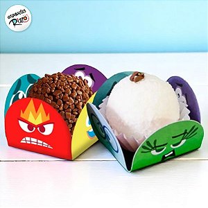 Porta Forminha - Divertidamente 2 - 40 unidades - Disney Original - Rizzo