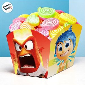 Cachepot de Papel - Divertidamente 2 - 8 unidades - Disney Original - Festcolor