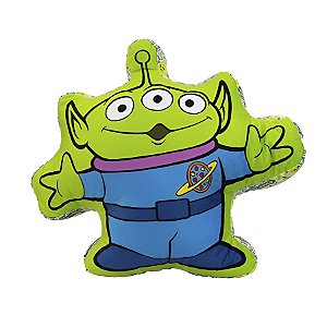 Almofada Aliens 34cm - Toy Story - 1 unidade - Disney Original - Rizzo