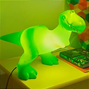 Luminária Rex - Toy Story - 28cm - 1 unidade - Disney Original - Usare