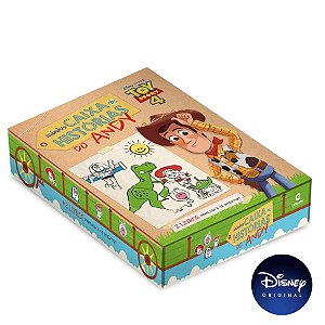 Livro Minha Caixa De Historias Toy Story 4 - 01 Unidade - Disney Original - Rizzo