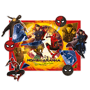 Kit Decorativo Homem Aranha 3 01 Unidade - Disney Original - Rizzo