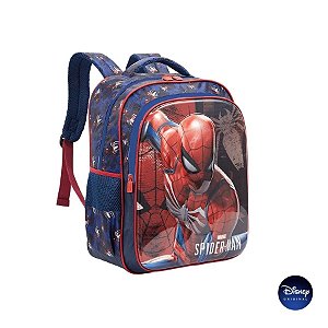 Mochila Escolar - Spider-Man - Disney Original - 1 unidade - Rizzo