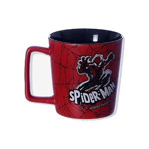 Caneca de Cerâmica Buck Spider-Man - 400ml - 1 unidade -Disney Original - Rizzo