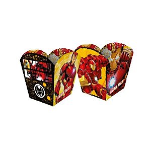 Mini Cachepot Festa Homem de Ferro - 04 unidades - Disney Original - Rizzo