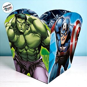 Cachepot Festa Vingadores - 04 Unidades - Disney Original - Regina