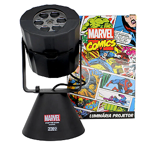 Luminária Projetor Vingadores - Marvel Original - Original Disney - 1 Un - Rizzo