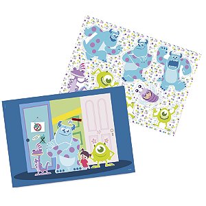 Kit Decorativo Festa Monstros SA - 1 unidade - Disney Original - Rizzo
