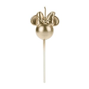 Vela Minne 360 Dourada - Disney Original - 1 unidade - Rizzo