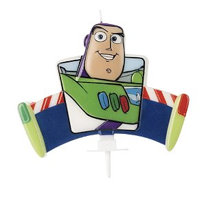 Vela Buzz Lightyear - Toy Story - 12cm - 1 unidade - Disney Original - Rizzo