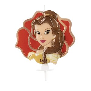 Vela Princesa - Bela - Disney Original - 1 unidade - Rizzo