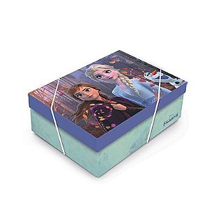 Caixa para Presente com Tampa  - Frozen 2 - 01 unidade -Original Disney - Rizzo