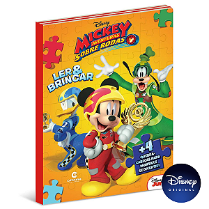 Livro Para Ler e Brincar Mickey - 01 Unidade - Disney Original - Rizzo