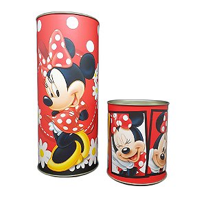 Lata para Lembrancinhas Minnie - 01 unidade - Disney Original- Rizzo Embalagens